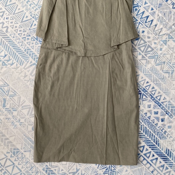 Theory Linen Blend Dress - Picture 3 of 8